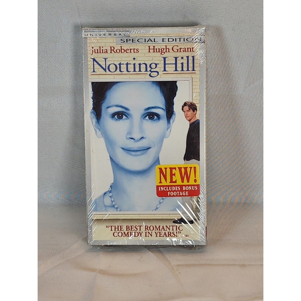 Notting Hill (VHS, 1999) Special Edition - NEW SEALED Julia Roberts Hugh Grant